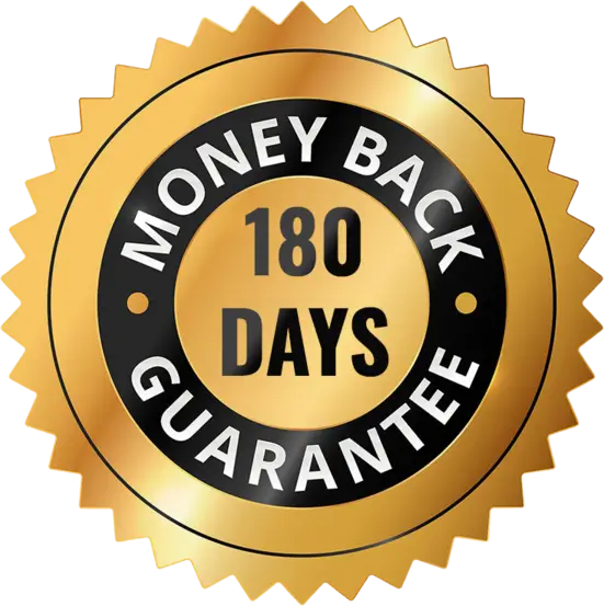 Quiet Nerves™ 60-Day Money Back Guarantee Seal